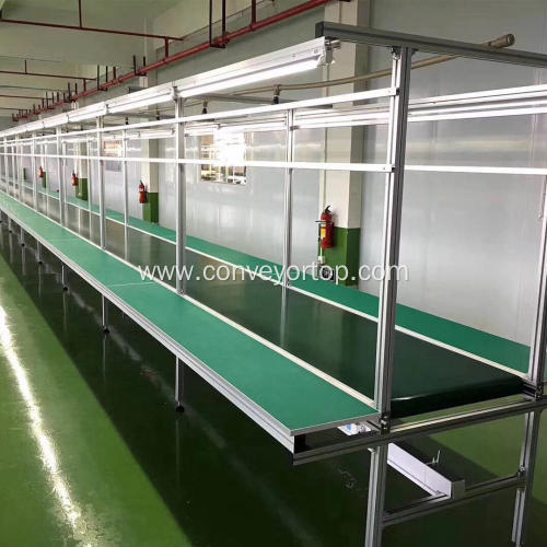 Assembly Line pvc Belt Conveyor for Workshop